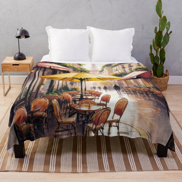 Item preview, Paris Cafe Watercolor Illustration … By Carraann designed and sold by CARRAANN.
