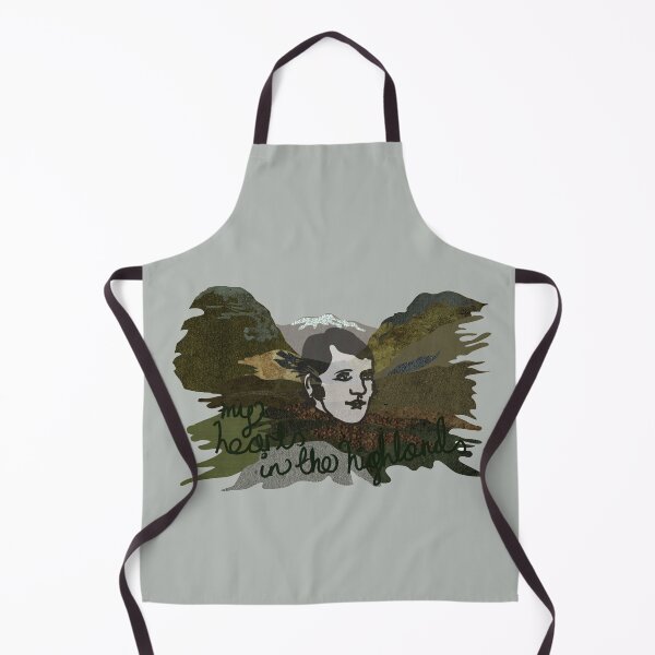 Item preview, My Hearts in the Highlands, Scotland, Robert Burns Portrait designed and sold by louweasely.