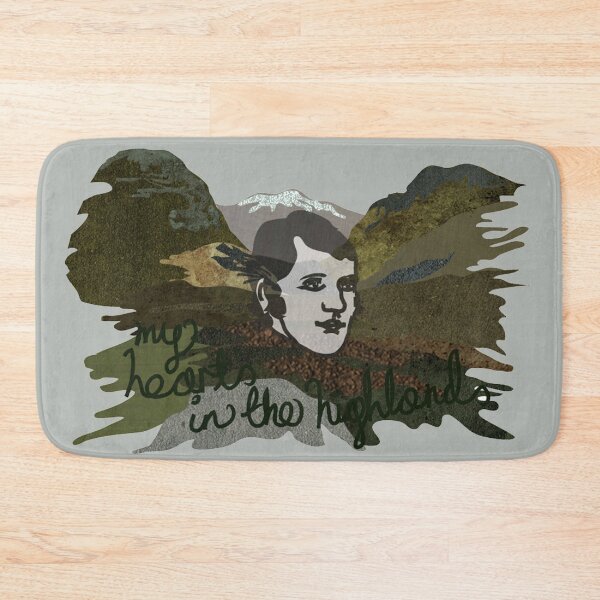 Item preview, My Hearts in the Highlands, Scotland, Robert Burns Portrait designed and sold by louweasely.