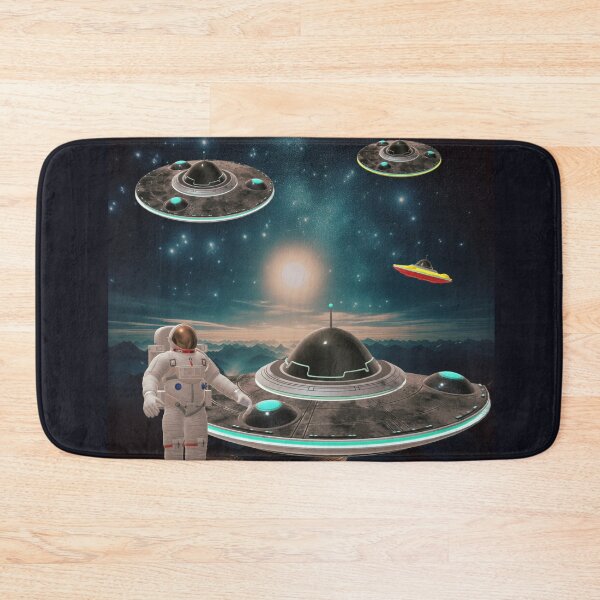 Item preview, the vacuum of space and the art of UFOs designed and sold by Amateurtrader.