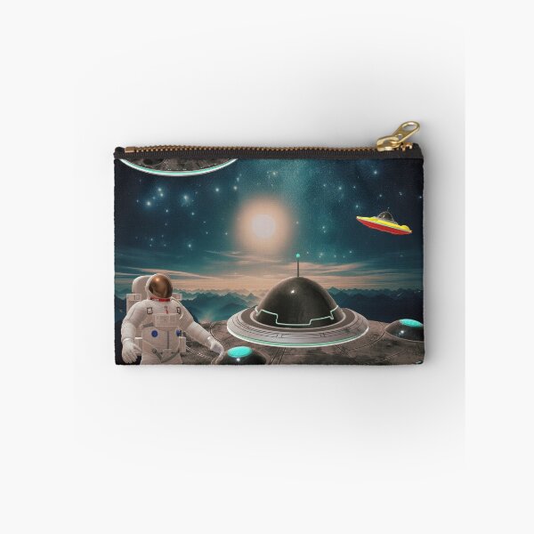 Item preview, the vacuum of space and the art of UFOs designed and sold by Amateurtrader.