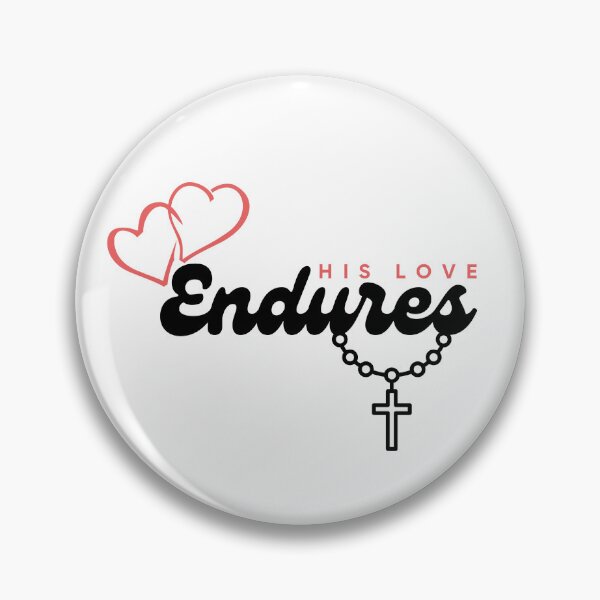 Item preview, His Love Endures designed and sold by Motv8byHim.