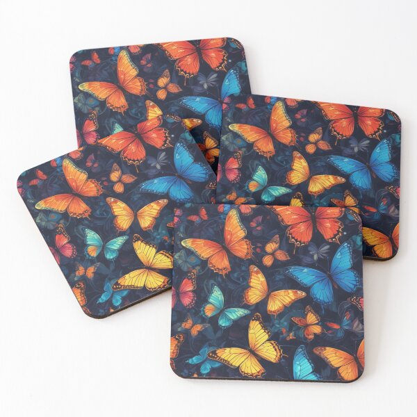 Item preview, Beautiful butterflies painting artwork print design  designed and sold by Anshu3813.