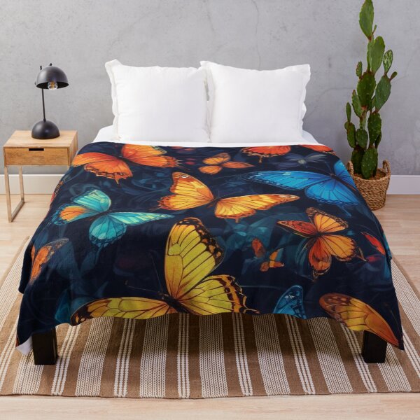 Item preview, Beautiful butterflies painting artwork print design designed and sold by Anshu3813.