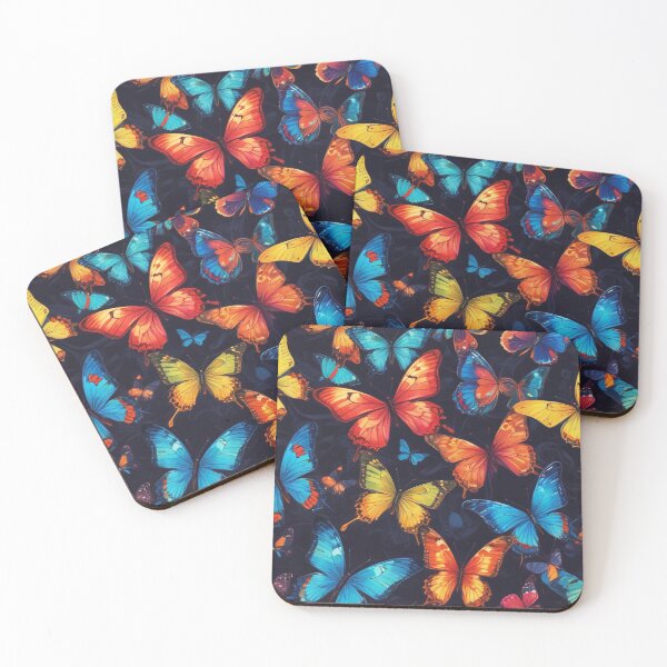 Item preview, Beautiful butterflies painting artwork print design  designed and sold by Anshu3813.