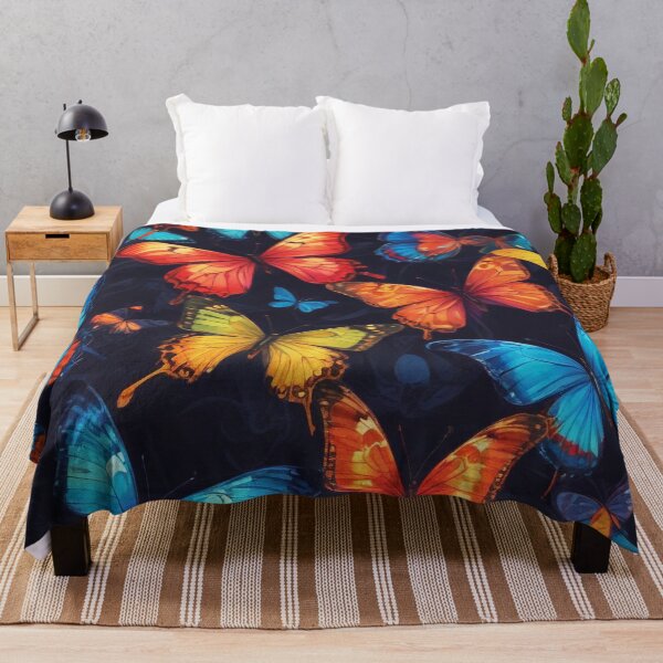Item preview, Beautiful butterflies painting artwork print design  designed and sold by Anshu3813.