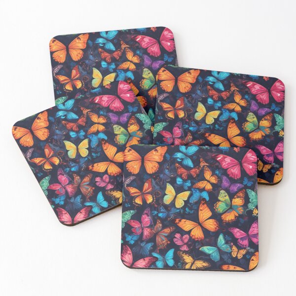Item preview, Beautiful butterflies painting artwork print design  designed and sold by Anshu3813.