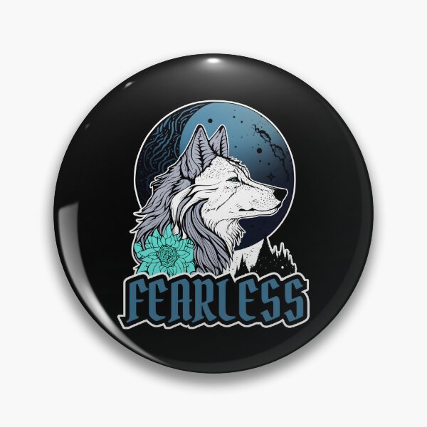 Item preview, Fearless Majestic Wolf Under The Full Moon Empowerment  designed and sold by Savchuk-Vova.