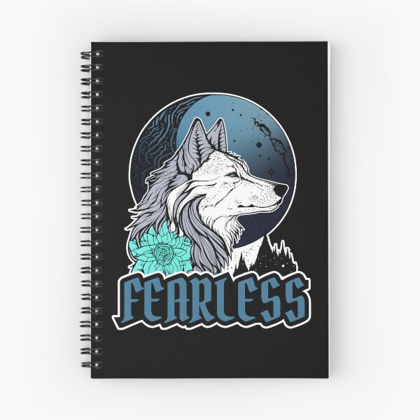 Item preview, Fearless Majestic Wolf Under The Full Moon Empowerment  designed and sold by Savchuk-Vova.