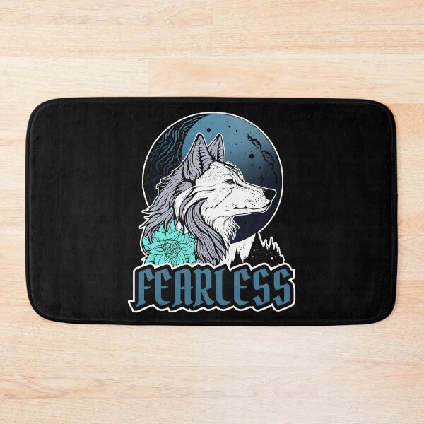 Item preview, Fearless Majestic Wolf Under The Full Moon Empowerment  designed and sold by Savchuk-Vova.