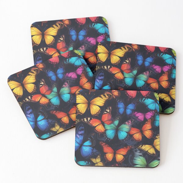 Item preview, Beautiful butterflies painting artwork print design  designed and sold by Anshu3813.