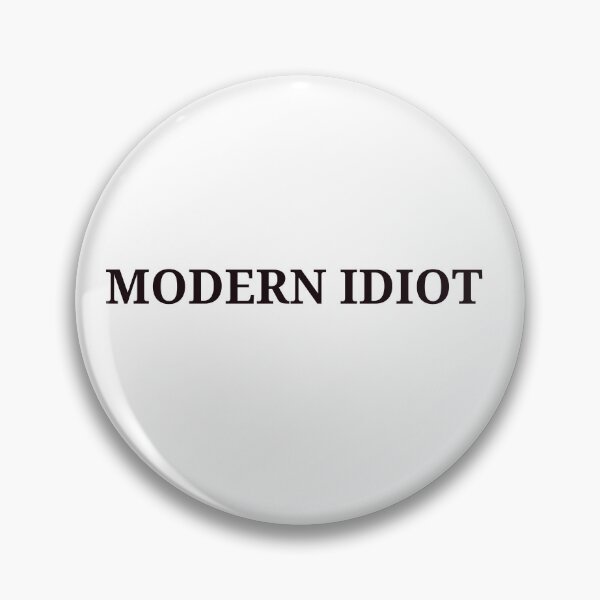 Aperçu de l'œuvre Idiot moderne créée et vendue par KLWBDesigns.