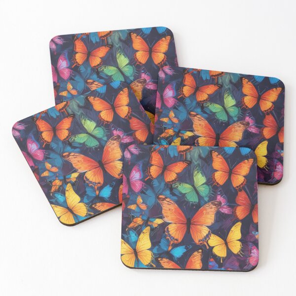 Item preview, Beautiful butterflies painting artwork print design  designed and sold by Anshu3813.