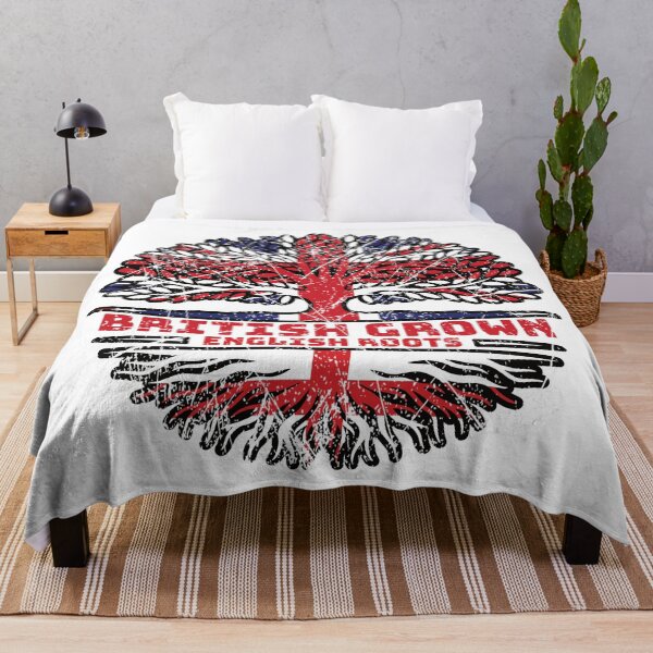 Item preview, England English Uk United Kingdom British Tree Roots Flag designed and sold by FlagX.