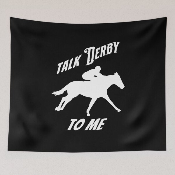 Item preview, Talk Derby to Me designed and sold by SilverFoxxShop.