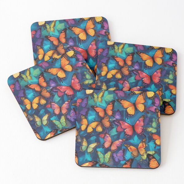 Item preview, Beautiful butterflies painting artwork print design  designed and sold by Anshu3813.