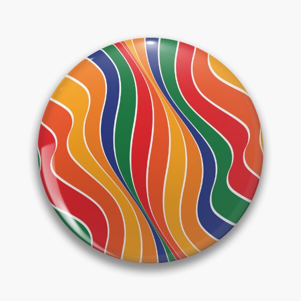 Item preview, Gradient Retro Psychedelic Stripes Pattern 100 designed and sold by DesignsArtColor.