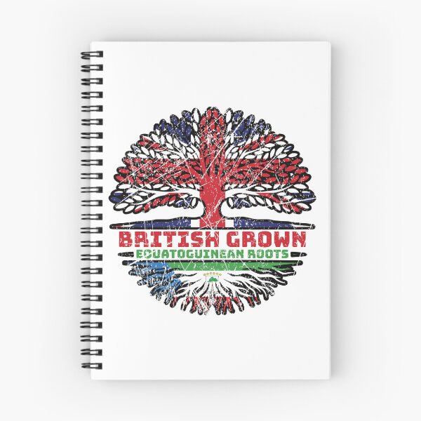 Item preview, Equatorial Guinea Equatoguinean British UK Tree Roots Flag designed and sold by FlagX.