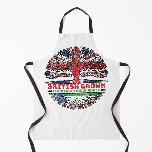 Item preview, Equatorial Guinea Equatoguinean British UK Tree Roots Flag designed and sold by FlagX.