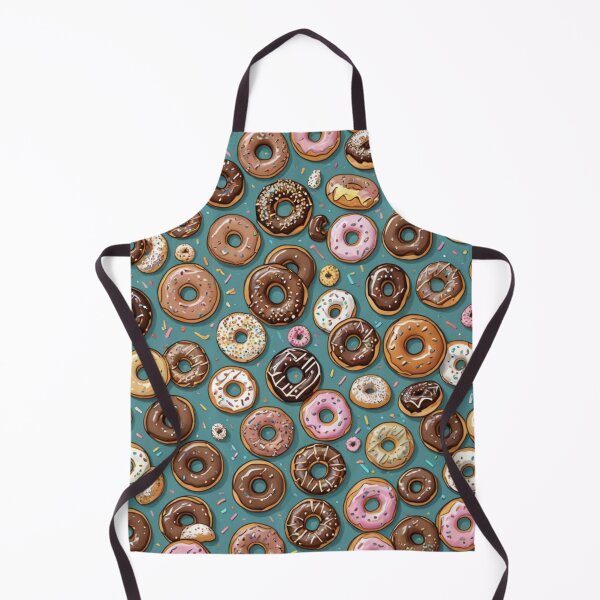 Item preview, "Sweet Indulgence" Doughnut Pattern designed and sold by Generic RedHead Designs.