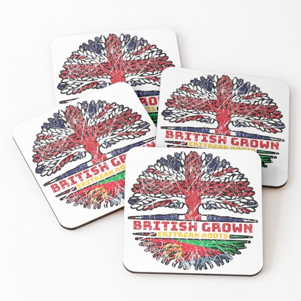 Item preview, Eritrea Eritrean Uk United Kingdom British Tree Roots Flag designed and sold by FlagX.