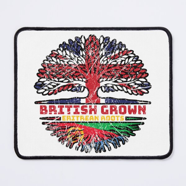 Item preview, Eritrea Eritrean Uk United Kingdom British Tree Roots Flag designed and sold by FlagX.