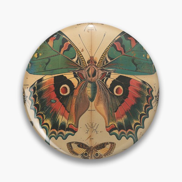 Item preview, Vintage Butterfly Art designed and sold by nomiraclehere.