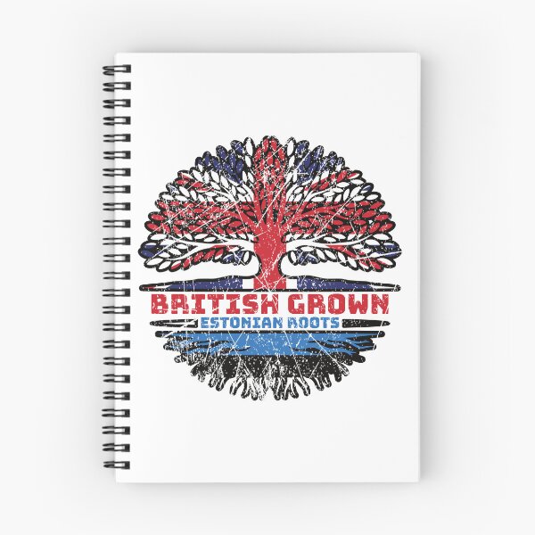 Item preview, Estonia Estonian British UK Tree Roots Flag designed and sold by FlagX.