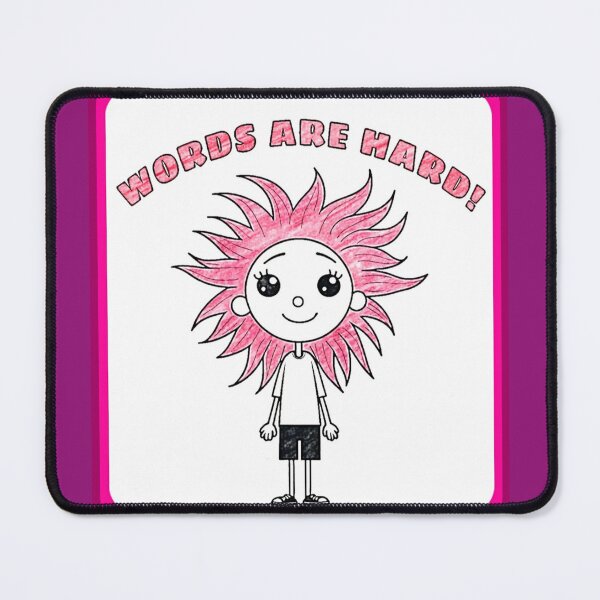 Item preview, Words are Hard! designed and sold by PagonDragon.