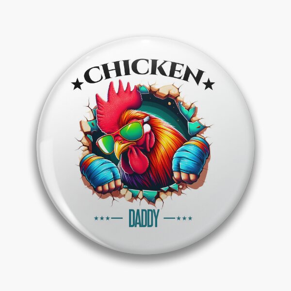 Item preview, Funny Chicken Daddy Shirt, Chicken Daddy T-Shirt, Chicken Daddy Tee, chicken shirt, farm animal shirt, funny chicken shirt, gift for dad designed and sold by rich4Design.