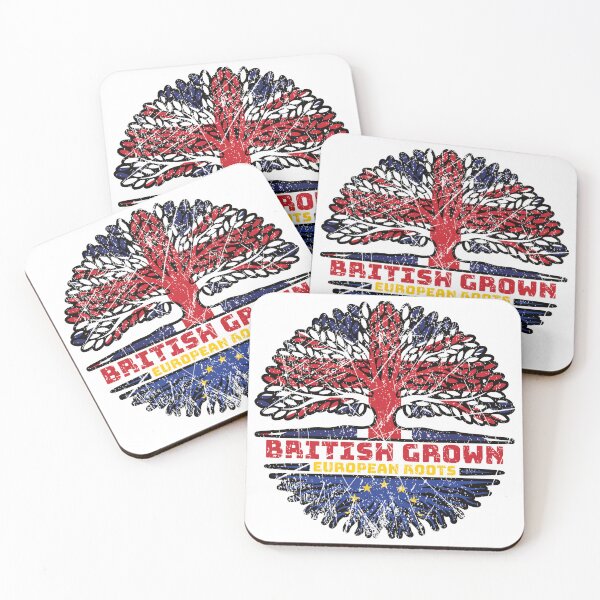Item preview, European Union EU Europe Uk United Kingdom British Tree Roots Flag designed and sold by FlagX.