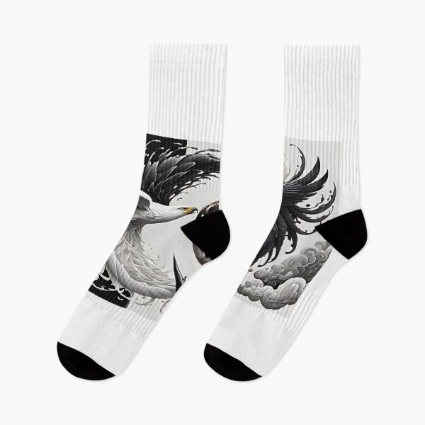 Artikelvorschau, Ying Yang Mondfalken entworfen und verkauft von Jhawkshop.