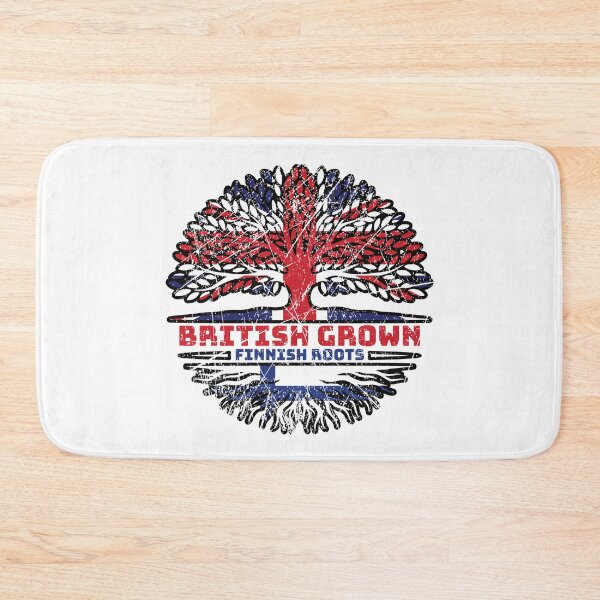 Item preview, Finland Finnish Uk United Kingdom British Tree Roots Flag designed and sold by FlagX.