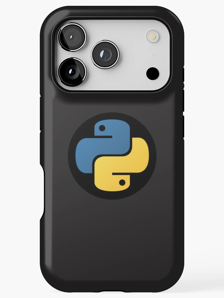 Thumbnail 1 of 4, iPhone Case, Python Circle - Python Logo designed and sold by Redstrawberry13.