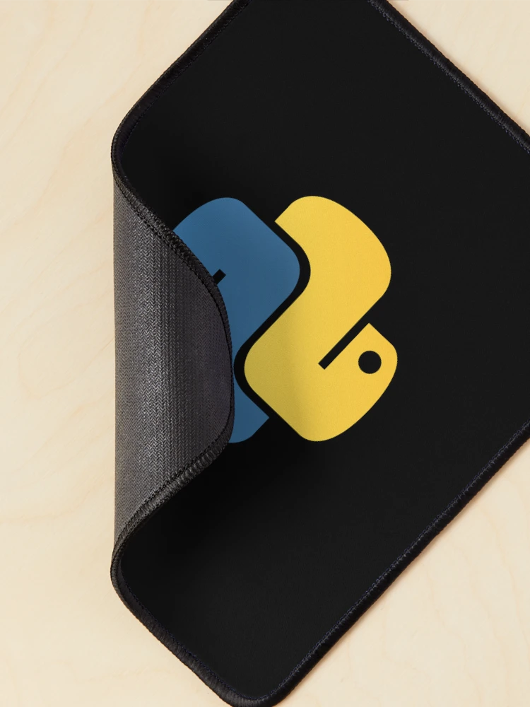 Thumbnail 2 of 5, Mouse Pad, Python Circle - Python Logo designed and sold by Redstrawberry13.