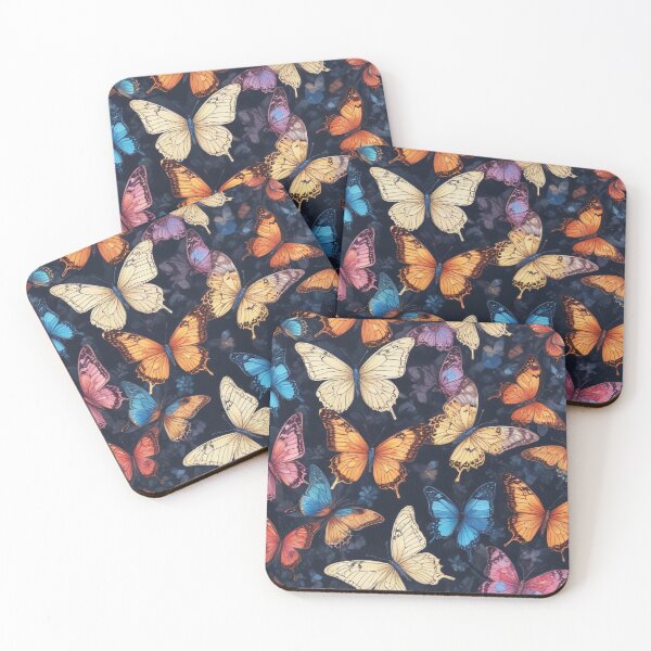 Item preview, Beautiful butterflies painting artwork print design  designed and sold by Anshu3813.