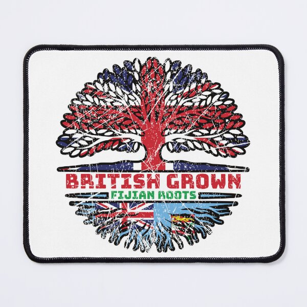 Item preview, Fiji Fijian Uk United Kingdom British Tree Roots Flag designed and sold by FlagX.