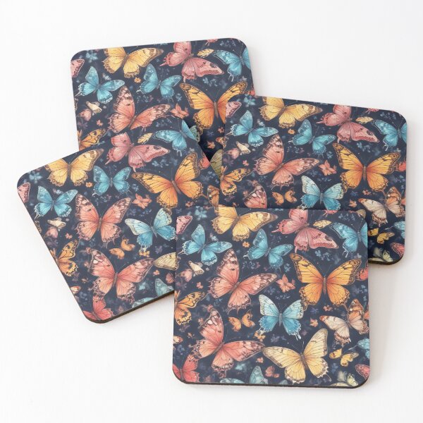 Item preview, Beautiful butterflies painting artwork print design  designed and sold by Anshu3813.