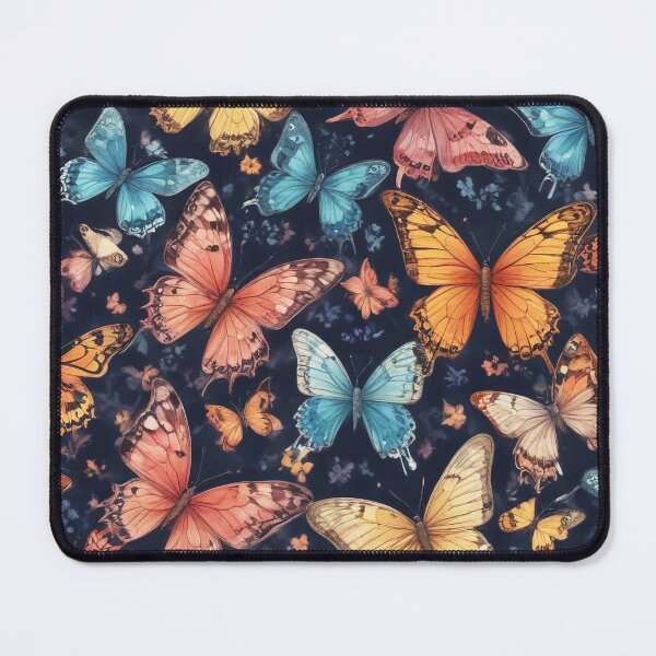 Item preview, Beautiful butterflies painting artwork print design designed and sold by Anshu3813.