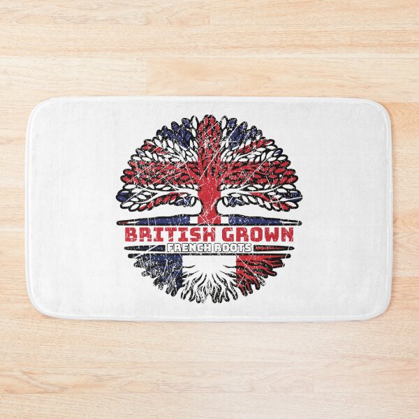 Item preview, France French Uk United Kingdom British Tree Roots Flag designed and sold by FlagX.