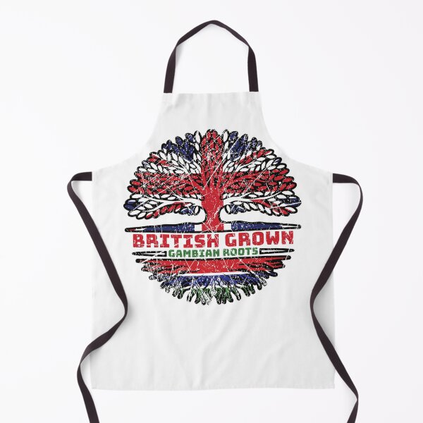 Item preview, Gambia Gambian Uk United Kingdom British Tree Roots Flag designed and sold by FlagX.