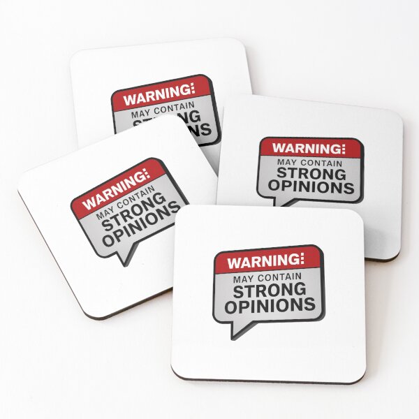 Item preview, Warning May Contain Strong Opinions designed and sold by deluxedigital1.