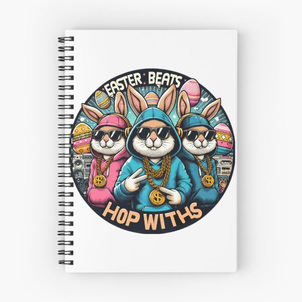 Item preview, hip hop bunnies easter band Easter Funny animals    designed and sold by Expressions-Sel.