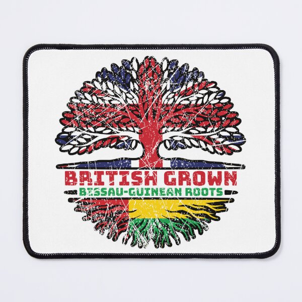 Item preview, Guinea-Bissau Bissau-Guinean British UK Tree Roots Flag designed and sold by FlagX.