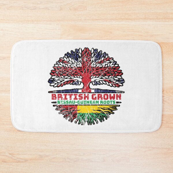 Item preview, Guinea-Bissau Bissau-Guinean British UK Tree Roots Flag designed and sold by FlagX.