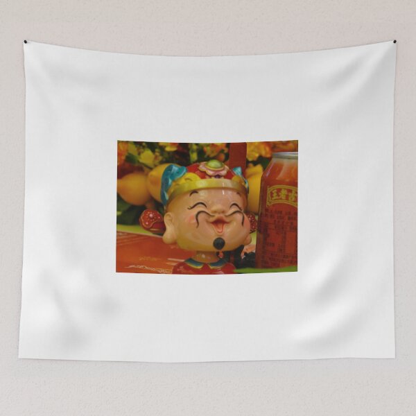 Item preview, Happy Chinese Buddha Boy Brings New Year Luck designed and sold by exploramum.