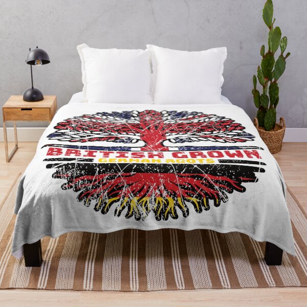 Item preview, Germany German Uk United Kingdom British Tree Roots Flag designed and sold by FlagX.