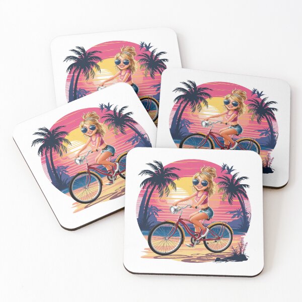 Item preview, Vintage bicycle with sunset background  designed and sold by matrena12.