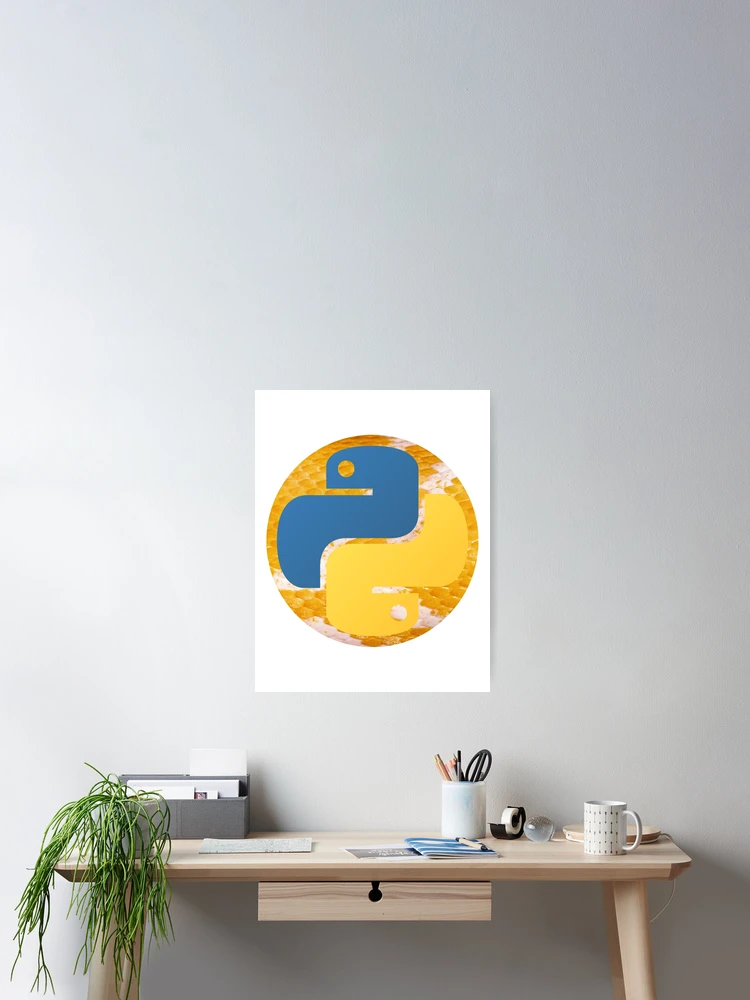 Thumbnail 2 of 3, Poster, Python Skin Logo- Python Logo designed and sold by Redstrawberry13.