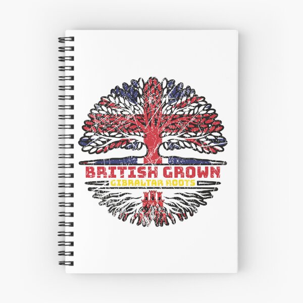 Item preview, Gibraltar Gibraltarian Uk United Kingdom British Tree Roots Flag designed and sold by FlagX.